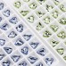 DZ 3215 8*9mm heart shape effect color crystal fancy stone for nail art DZ 3215 8*9mm heart shape effect color crystal fancy stone for nail art