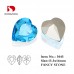 DZ 3045 15.5 x14 mm Heart fancy Rhinestone 