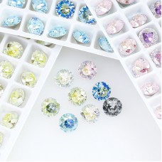 DZ 3051 6mm round shape crystal fancy stone k9 crystal rhinestone for nail art
