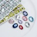 DZ 3002 8*6mm oval shape crystal fancy stone for nail art DZ 3002 8*6mm oval shape crystal fancy stone for nail art