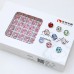 DZ 3289 8*8mm rose cut octagon shape effect color crystal fancy stone for nail art DZ 3289 8*8mm rose cut octagon shape effect color crystal fancy stone for nail art
