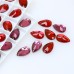 DZ 1053 Drop Shape With 2 Hole Sew On Drop Flatback Rhinestones