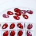 DZ 1053 Drop Shape With 2 Hole Sew On Drop Flatback Rhinestones
