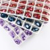 DZ 3118 14*9mm long triliant shape crystal fancy stone for nail art