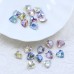 DZ 3025 8.6*8mm rectangle shape effect color crystal fancy stone for nail art
