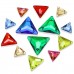 DZ 4069 12*12MM triangle shape crystal AB sew on stone