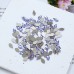 DZ 2194 8*4mm petal shape glass flatback stone for nail art (720pcs/pack)