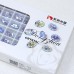 DZ 3002 12*8mm oval shape effect color crystal fancy stone for nail art DZ 3002 12*8mm oval shape effect color crystal fancy stone for nail art