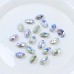 DZ 3002 12*8mm oval shape effect color crystal fancy stone for nail art DZ 3002 12*8mm oval shape effect color crystal fancy stone for nail art