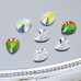 DZ1043 Drop Shape Glass Flat Back Crystal DZ1043 Drop Shape Glass Flat Back Crystal