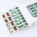 DZ 1006 rectangle shape crystal flat back stone 