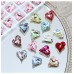 DZ 3215 8*9mm heart shape effect color crystal fancy stone for nail art DZ 3215 8*9mm heart shape effect color crystal fancy stone for nail art
