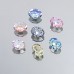 DZ 3002 8*6mm oval shape effect color crystal fancy stone for nail art