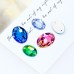 DZ 3063 18X13 MM  oval shape crystal sew on stone 