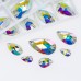 DZ 4065 18X11 MM tear drop crystal sew on stone 