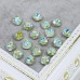 DZ 3010 8*8mm fat square shape effect color crystal fancy stone for nail art DZ 3010 8*8mm fat square shape effect color crystal fancy stone for nail art