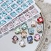 DZ 3011 8*8mm oval shape crystal fancy stone for nail art DZ 3011 8*8mm oval shape crystal fancy stone for nail art