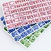 DZ 3128 8*6mm long oval shape effect color crystal fancy stone for nail art